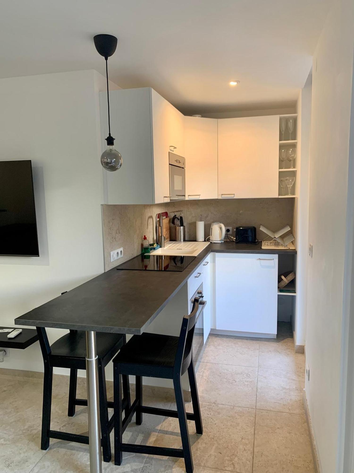Grand Studio Standing Avec Terrasse Et Parking Sainte-Maxime Exterior foto